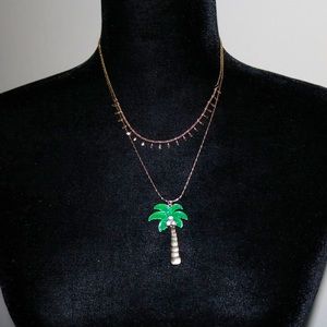 Palm Tree Necklace